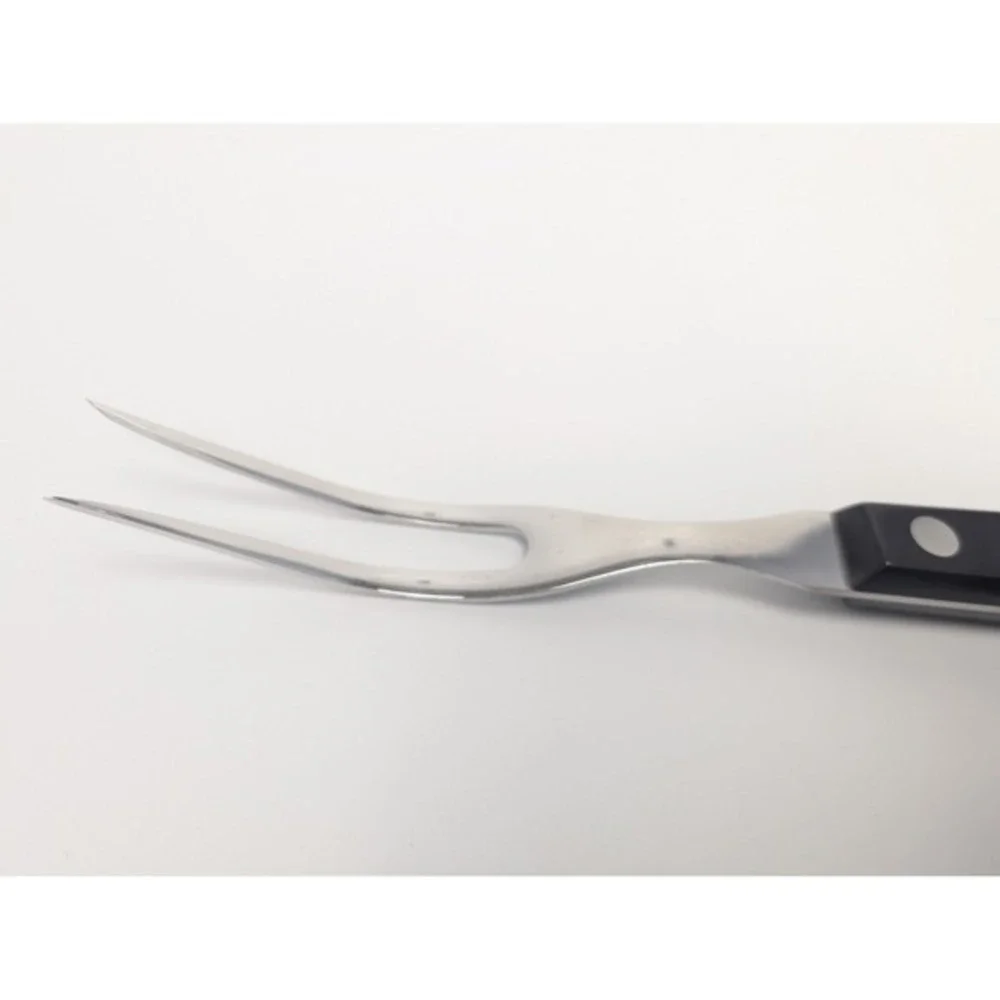 Cutco No 37 Carving Fork Dark Square Handle Meat Carving Fresh Factory Sharpened